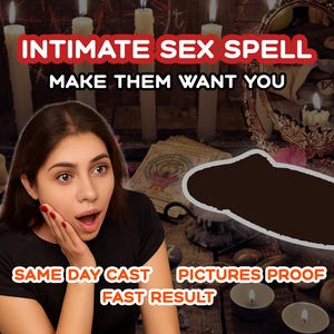 Powerful SEX SPELL for Lust, Obsession & Love – Attract Passion, Bind Desire, Make Them Want You, Same Day Casting, Fast Results Sex Spell