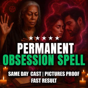 Make Him Obsessed With You — Permanent Love Spell for Deep Passion & Fast Results | Binding Obsession Ritual, Same Day Magic