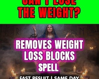 PERFECT BODY SPELL, Same Day Weight Loss Ritual, Beauty and Confidence Spell, Slim Body Manifestation, Glow Up Energy