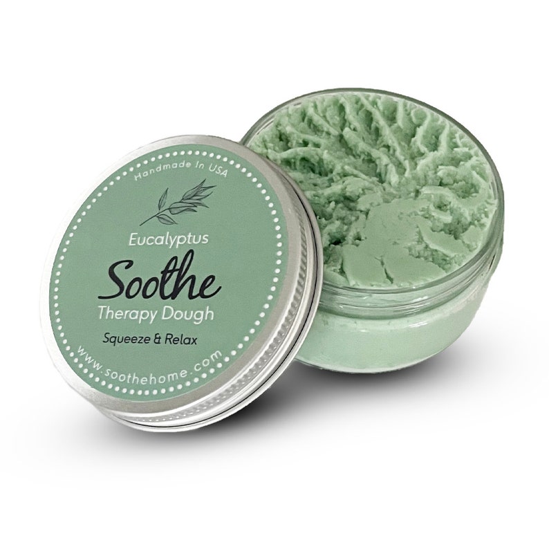Soothe Therapy Dough Eucalyptus 4oz Etsy