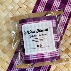 Purple Palaka ribbon