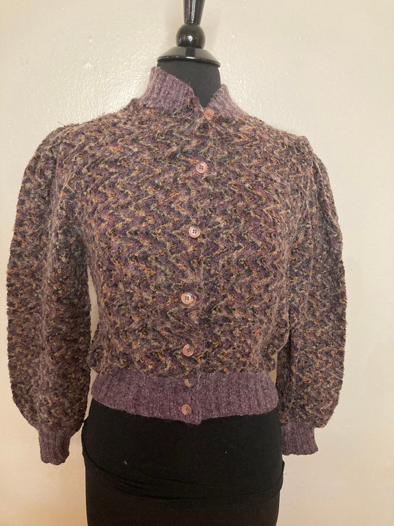 Jack Winter - Winter Sweater. Multi-Colored Purple