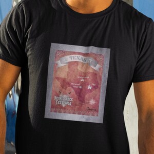 Texas Scarborough Sherwood Renaissance Festival Mapa Camiseta --Renfaire Renfair Renfest Faire TX Lone Star State Texan Themed Gift Tee