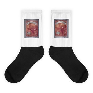 Texas Scarborough Sherwood Renaissance Faire Festival Mapa Calcetines --Renfaire Renfair Renfest Medieval Themed Gift Humor