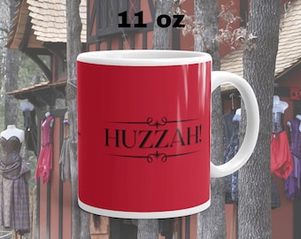 Huzzah! Renaissance Faire Festival Sticker--renfaire Renfair Renfest ...