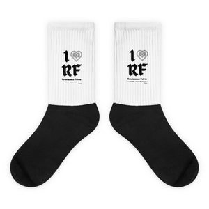 I Heart Love Renaissance Faire Festival Socks -Celtic Renfaire Renfair Renfest Medieval Themed Gift Humor