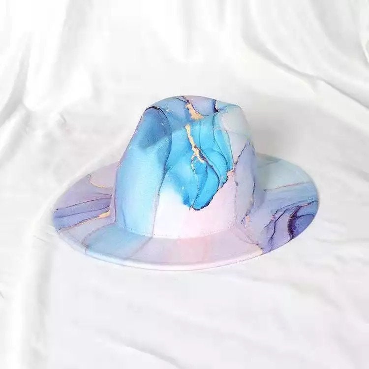 Unisex New Abstract Fedora | Etsy Australia