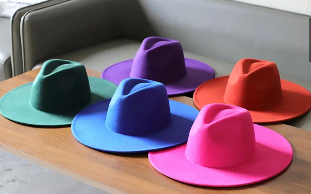 Fedoras, Summer Hat, Womens Hat, Womens Fedora, Mens Fedora, Handmade