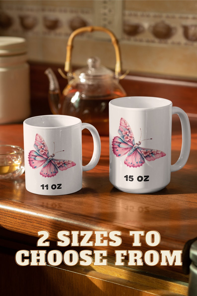 August Gladiola Personalized Birthday Flower of the Month Gift Coffee Mug Primary Flower image 9
