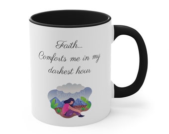 Give the Gift of Encouragement with Mugs from our "Faith Is" Coffee Mug Collection