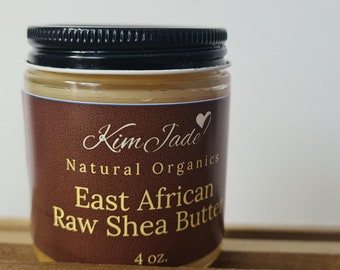 Raw East African shea butter, Smoothing butter for body and hair