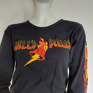 Vintage 00’s American Apparel Hell’s Belles Long-Sleeve Printed Tee