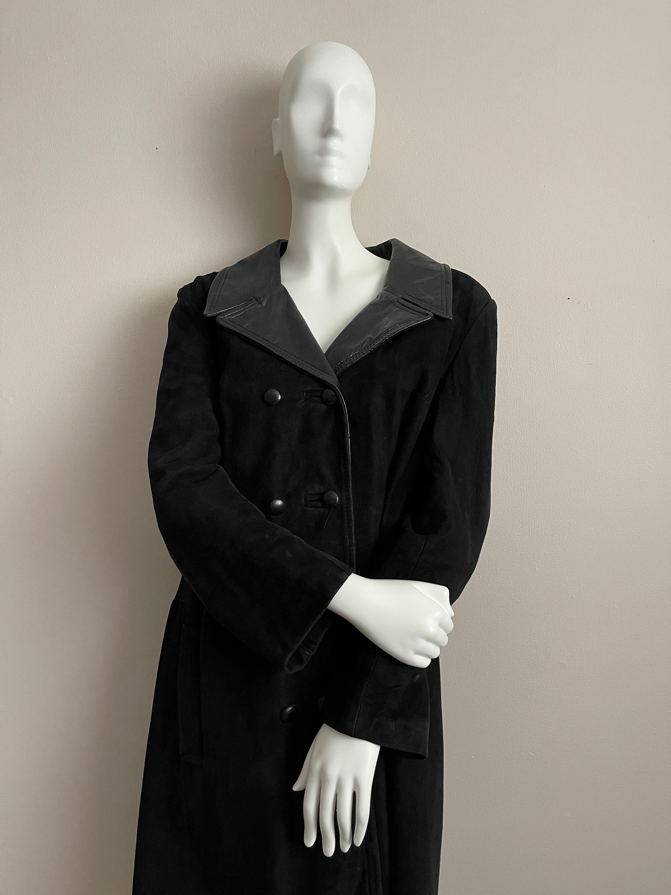 RRL VINTAGE SUEDE-TRIM COAT M Japan | eBay
