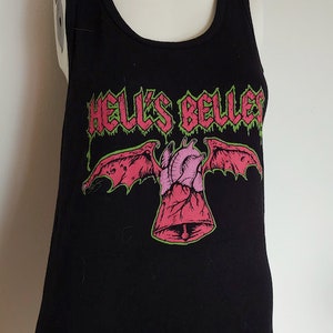 Classic 00’s Hell’s Belles Women’s Bella Black w/3-color print Tank