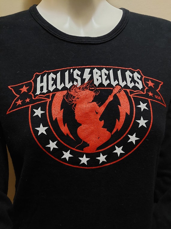 Vintage 00’s American Apparel Hell’s Belles Long-… - image 2