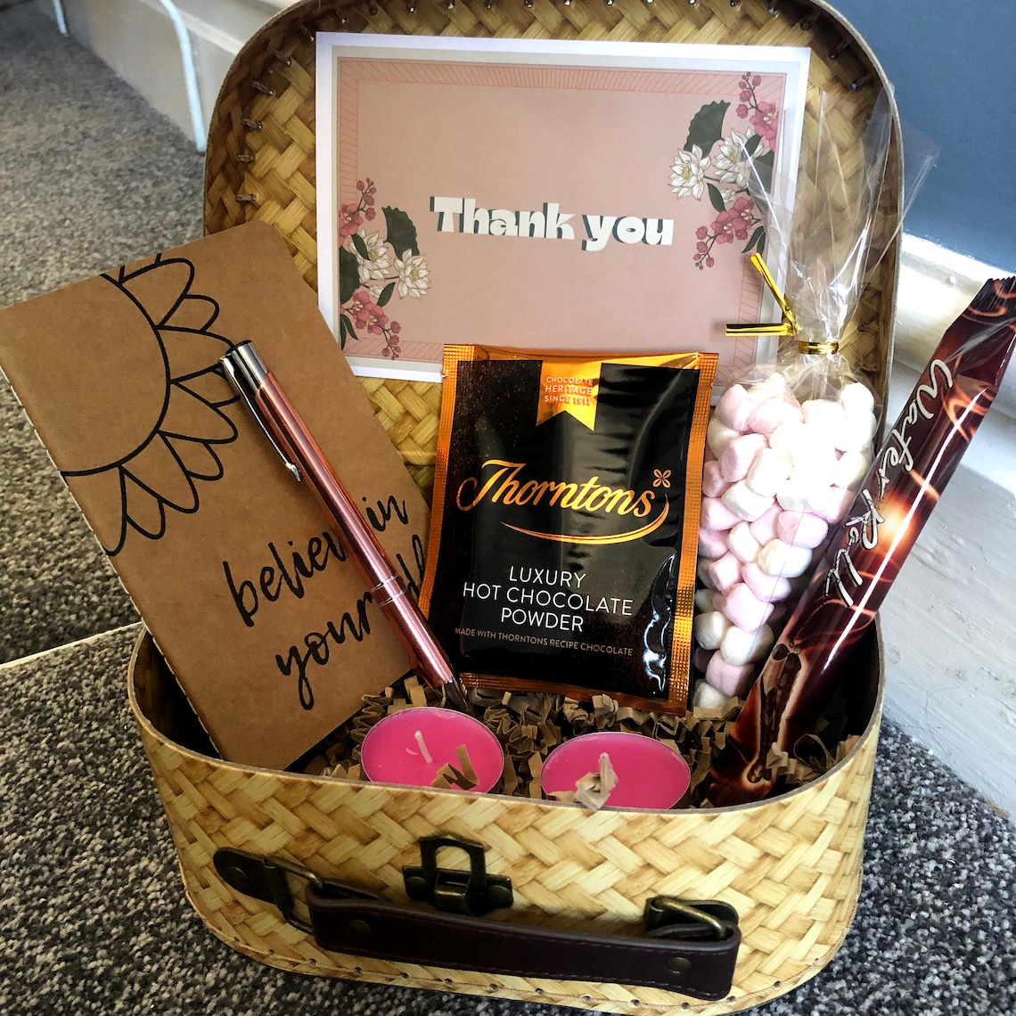 Thank You Gift Box Thank you Hamper Small gift for Teacher Etsy