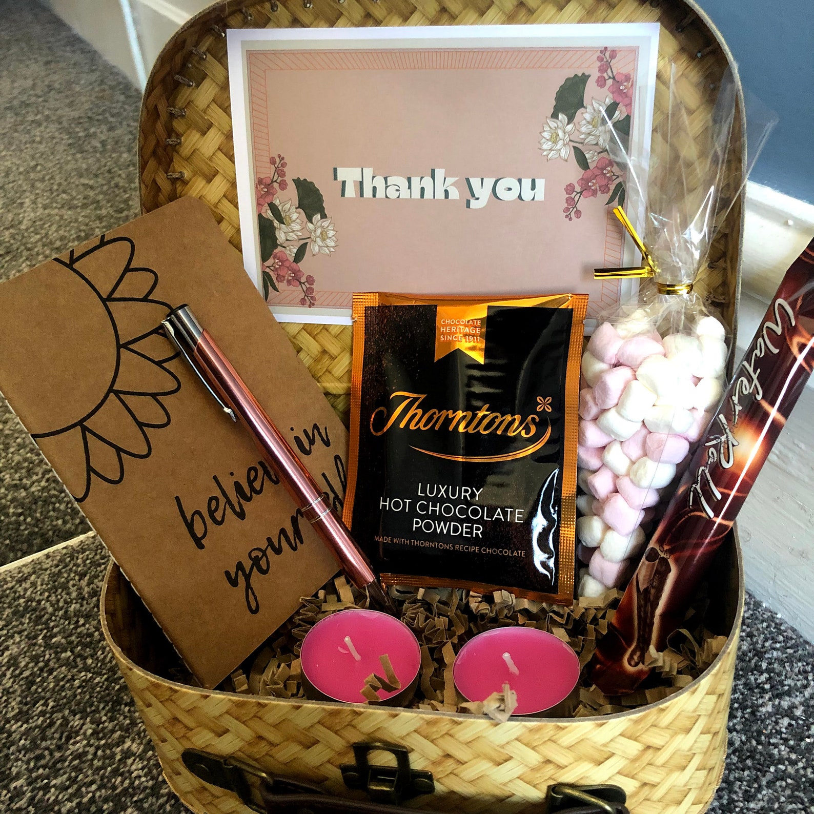 Thank You Gift Box Thank you Hamper Small gift for Teacher Etsy