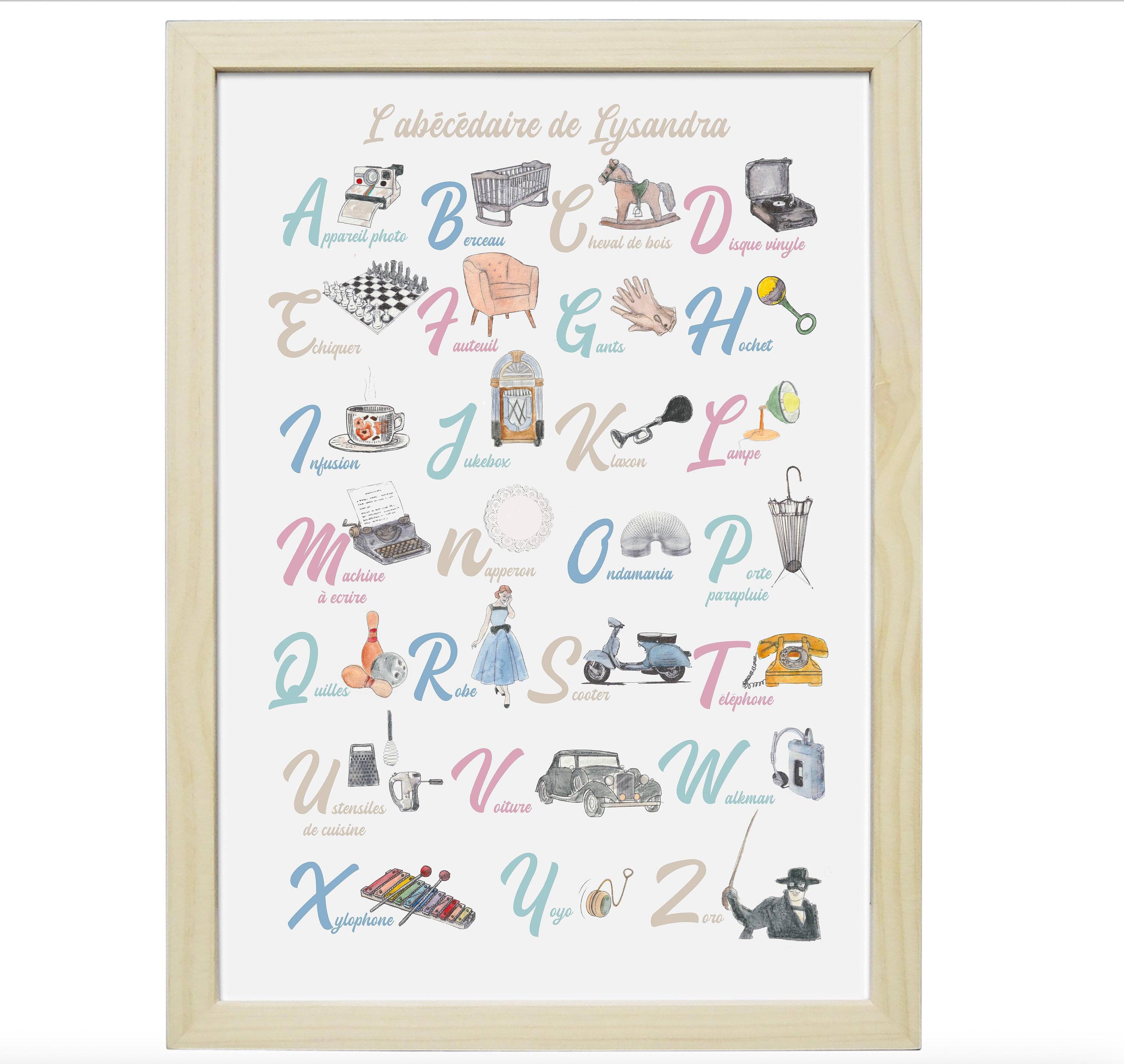 Abécédaire Vintage