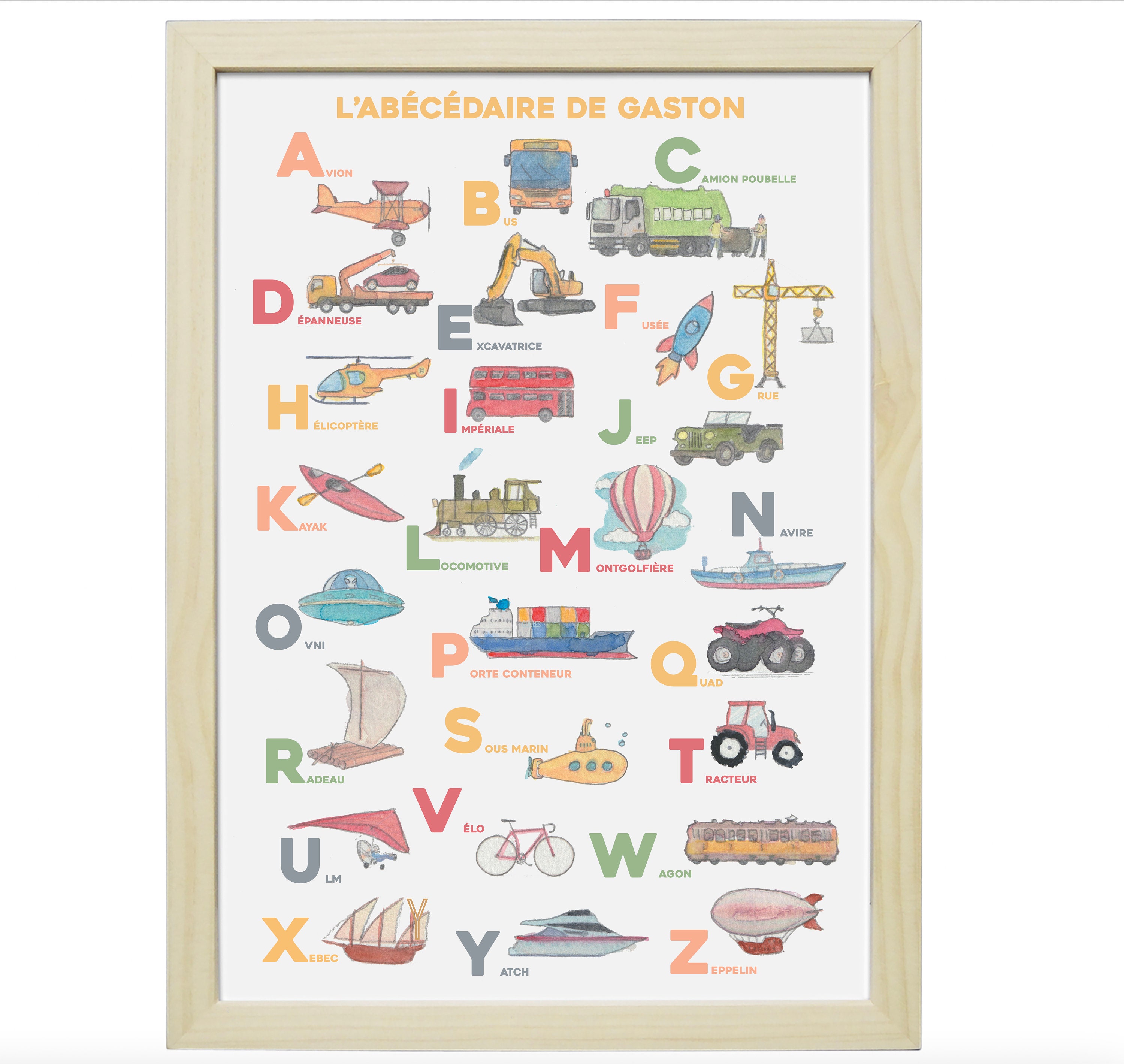 Abécédaire Vehicule 2