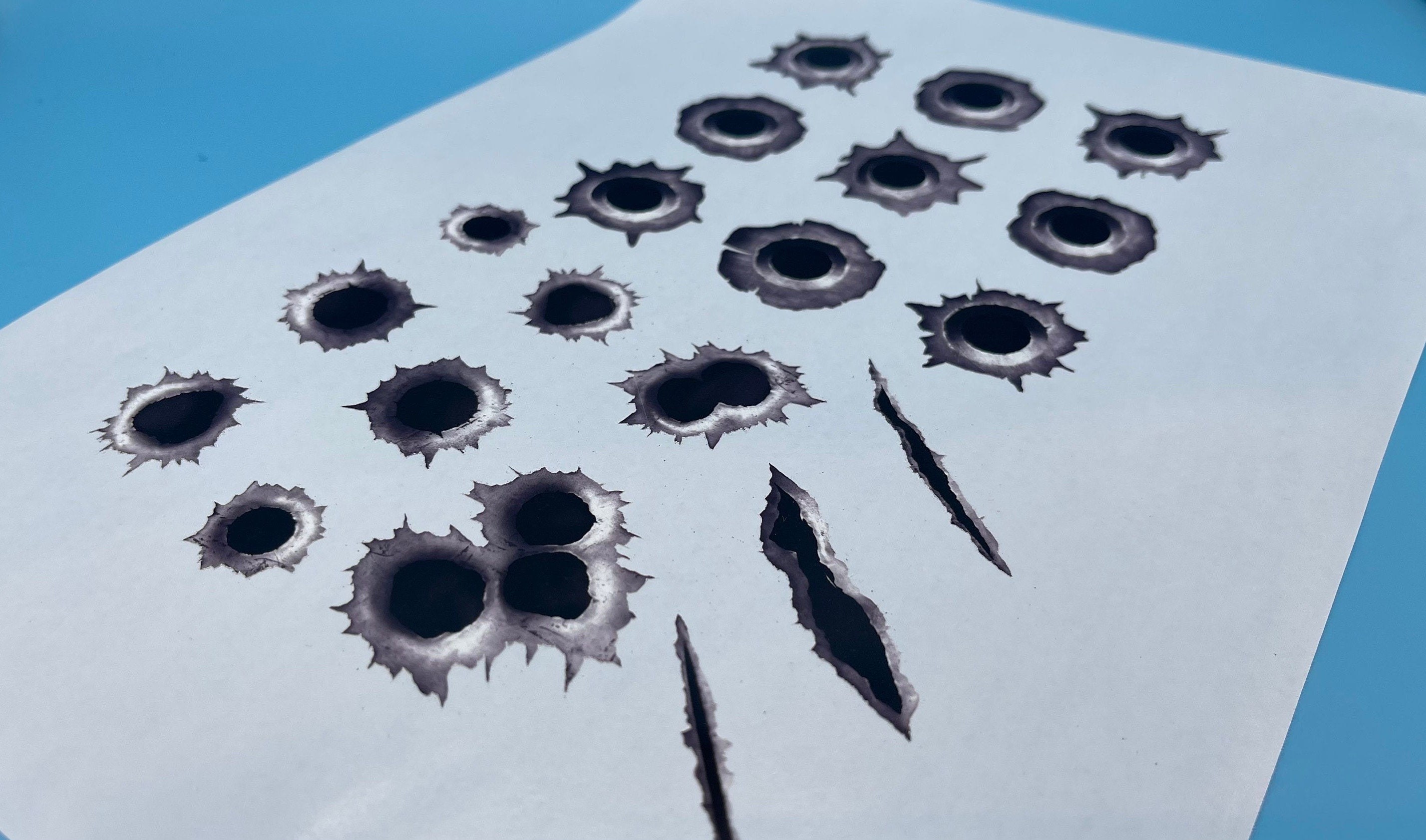 Bullet holes sticker - .de