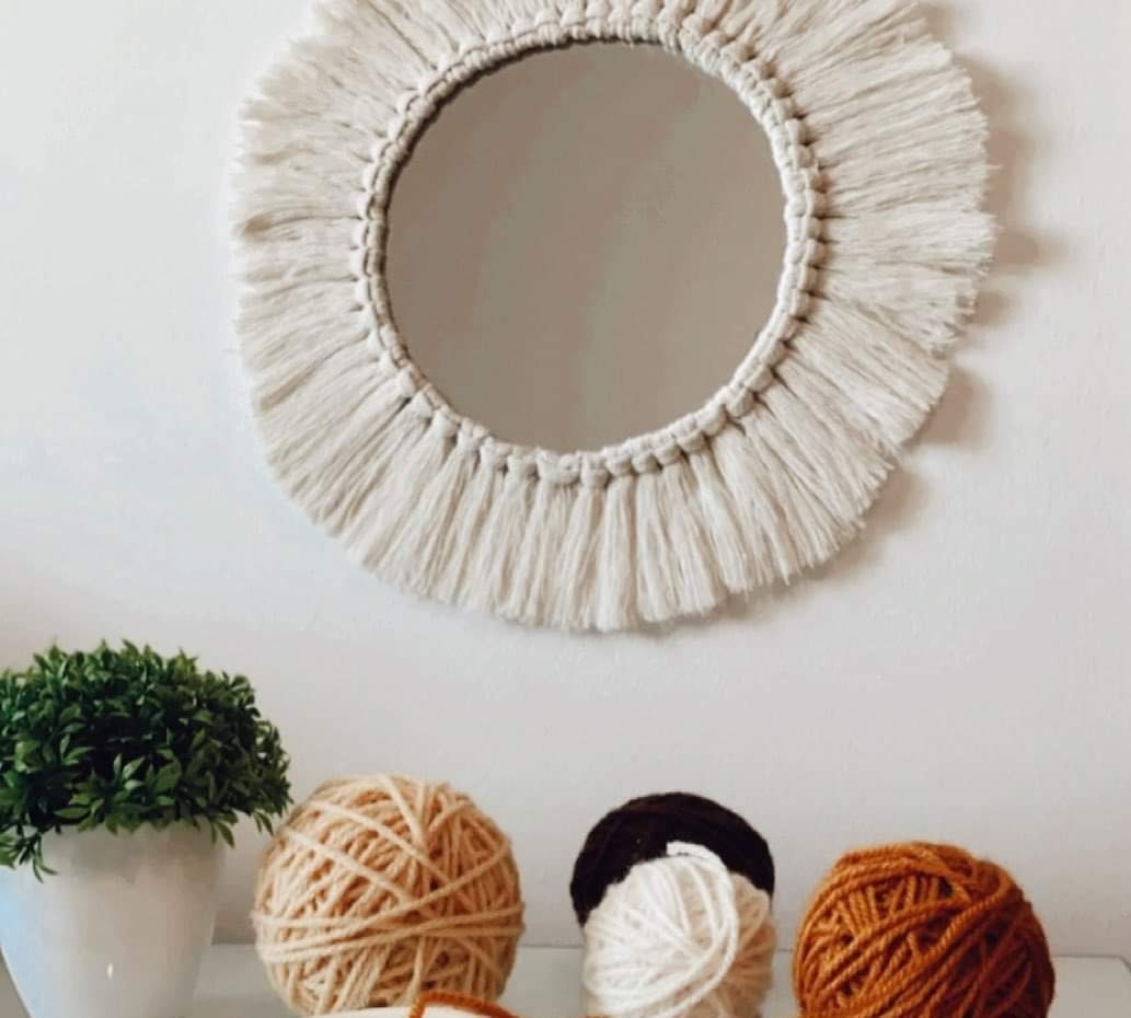 Boho mirror Etsy