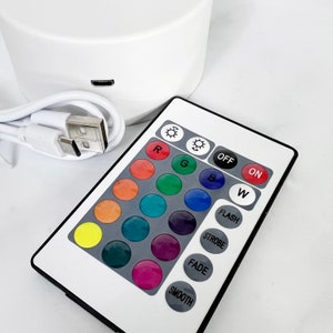 LED Light Base Kit Acrylic Light Base White Led Base Night Light Base ...