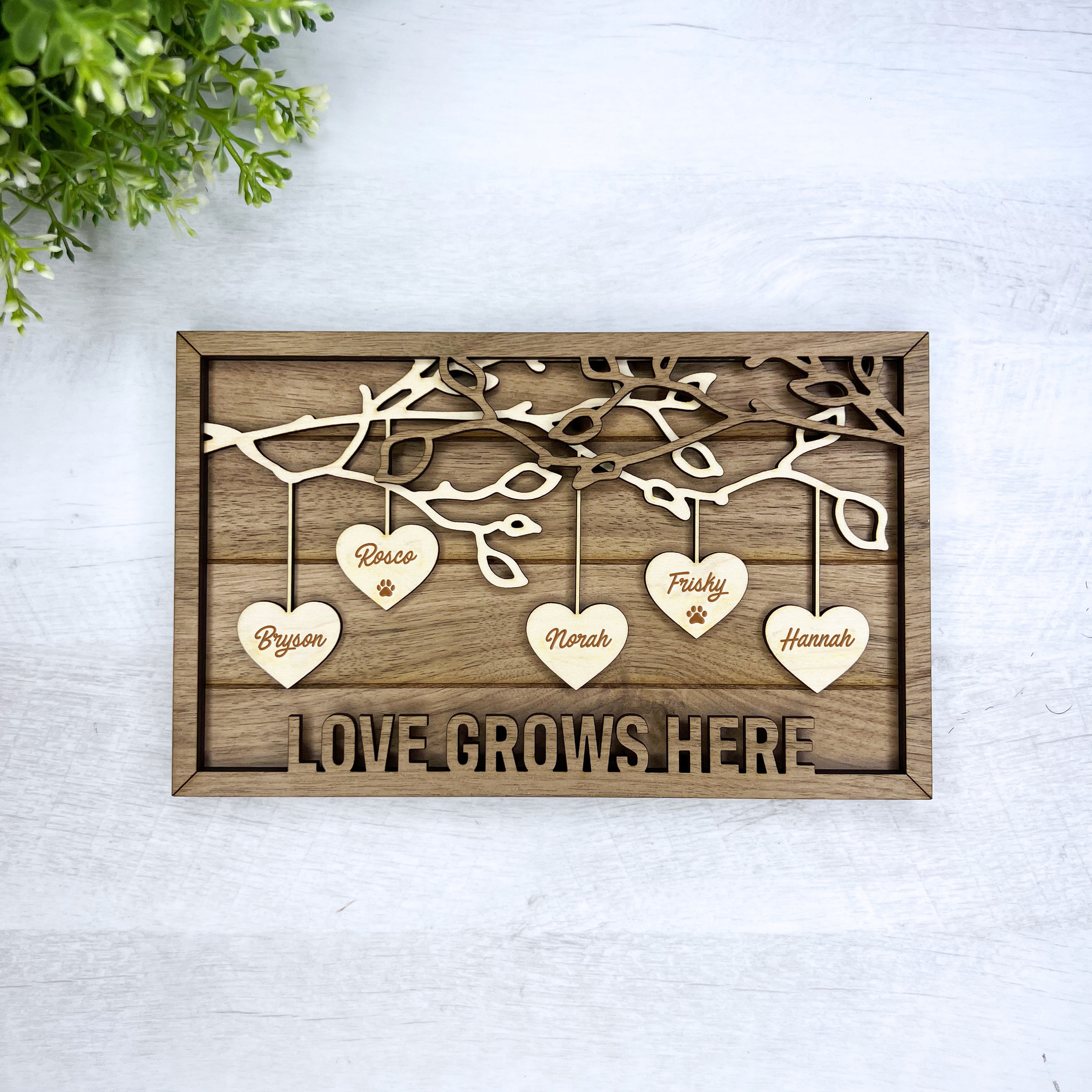 Custom Mother&#39;s Day Gift Personalized Gift from Kids Mother&#39;s Day Present from Children Mothers Day Gift for Grandma Grandchildren Names