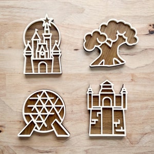 Disney Magnets Magic Kingdom Magnet Disney World Magnet Spaceship Earth Epcot Magnet Tower of Terror Disney Park Magnet Disney Fridge Magnet