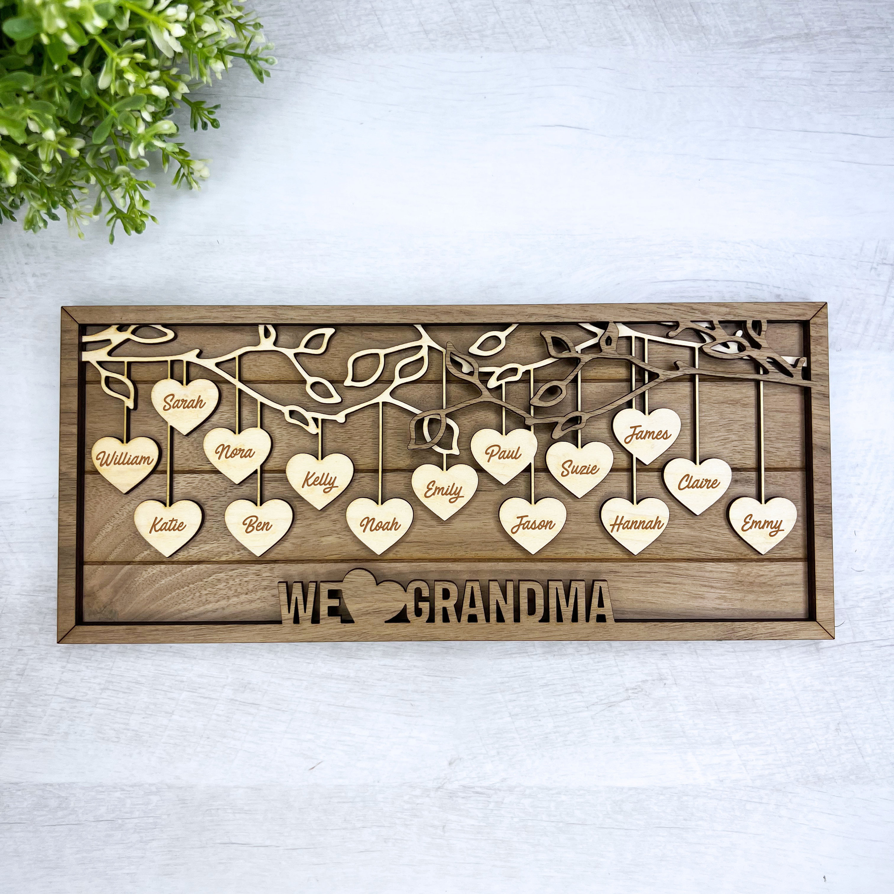 Custom Mother&#39;s Day Gift Personalized Gift from Kids Mother&#39;s Day Present from Children Mothers Day Gift for Grandma Grandchildren Names