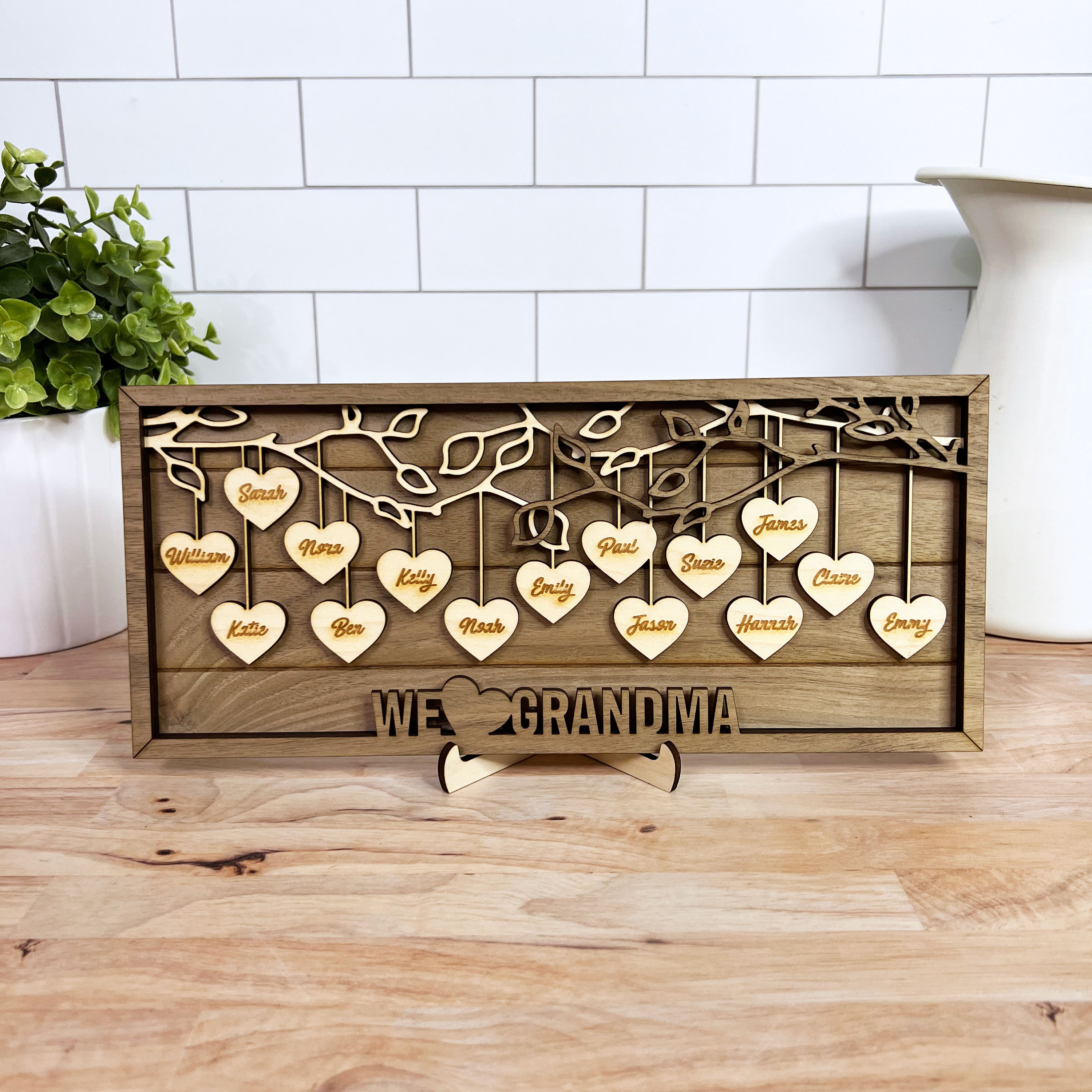 Custom Mother&#39;s Day Gift Personalized Gift from Kids Mother&#39;s Day Present from Children Mothers Day Gift for Grandma Grandchildren Names