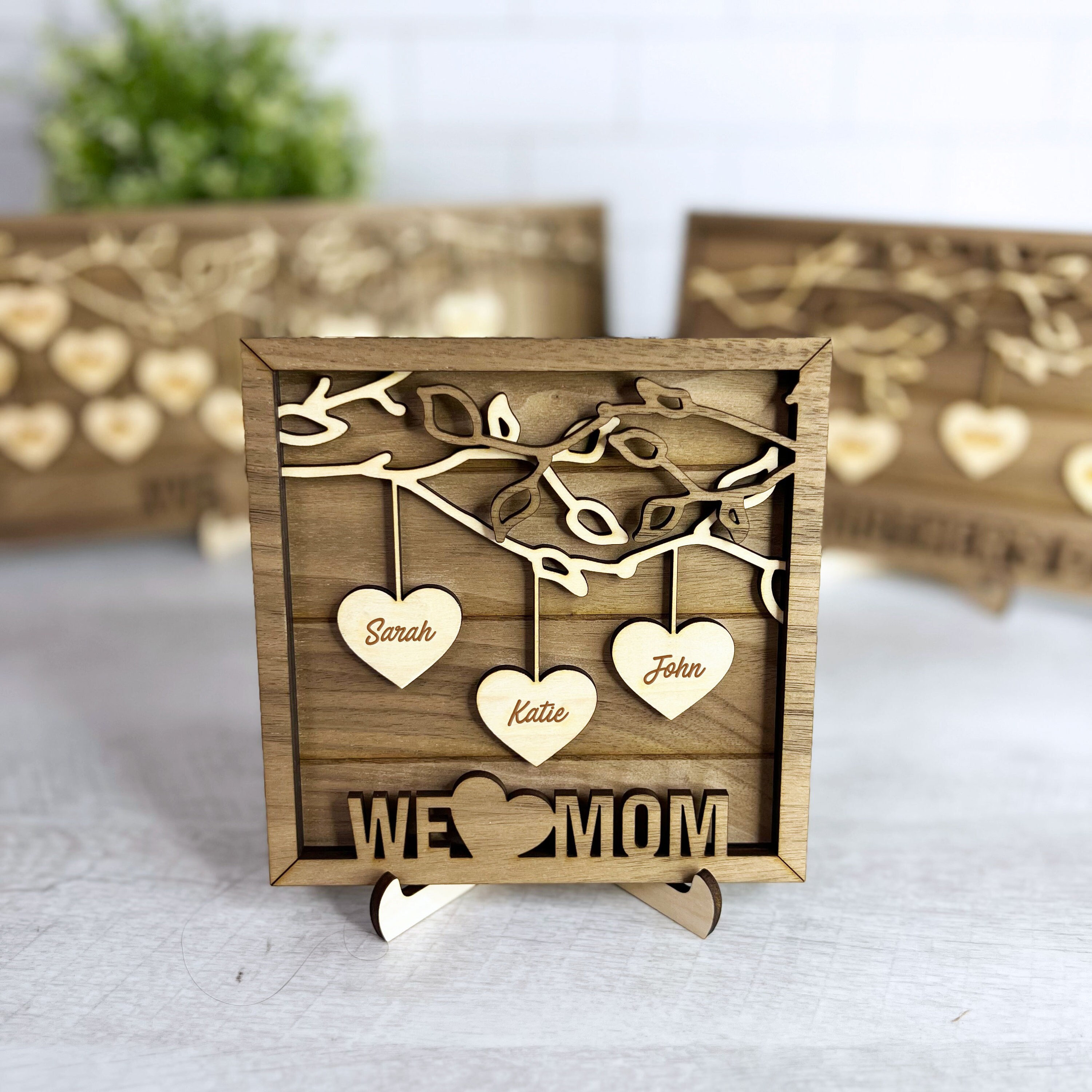 Custom Mother&#39;s Day Gift Personalized Gift from Kids Mother&#39;s Day Present from Children Mothers Day Gift for Grandma Grandchildren Names