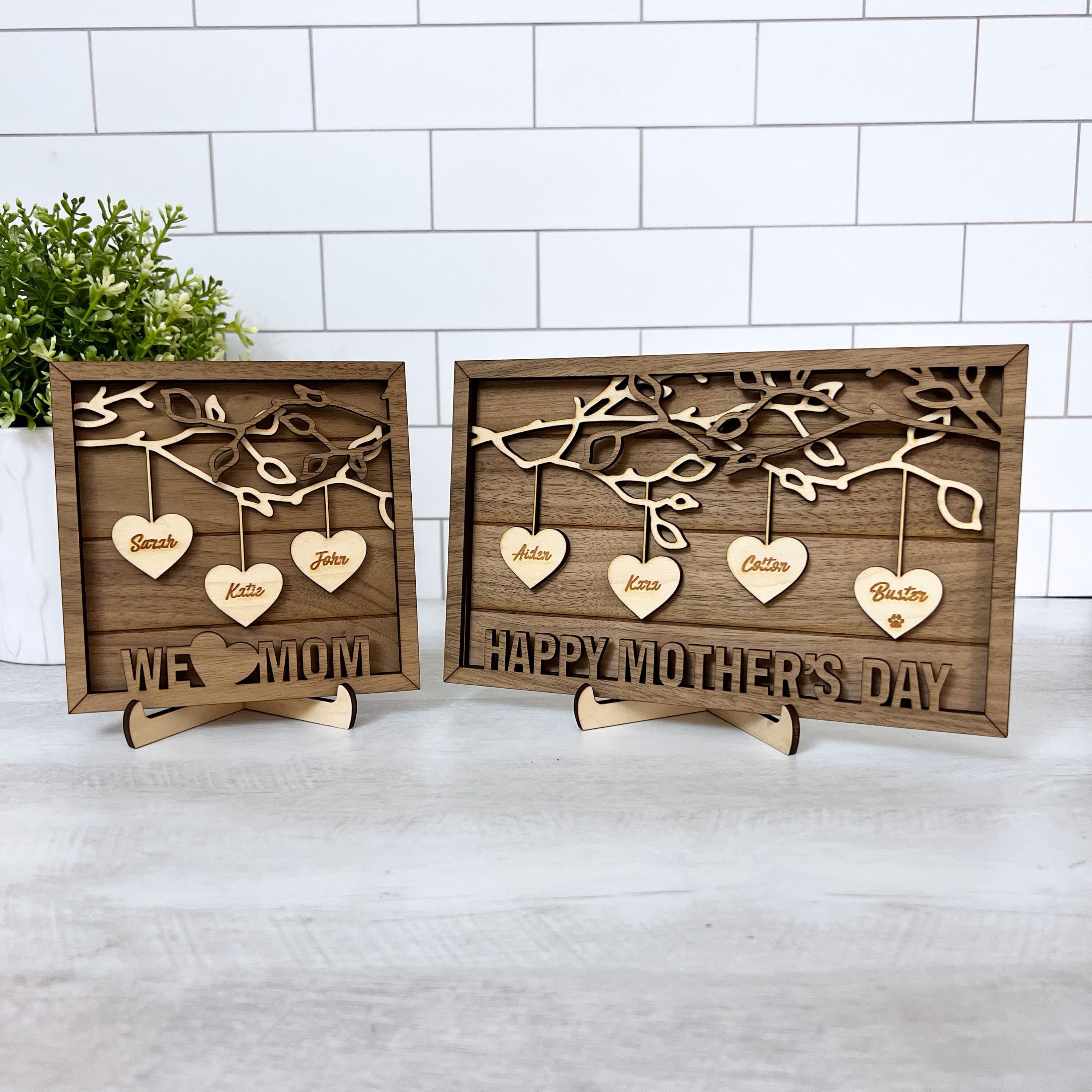 Custom Mother&#39;s Day Gift Personalized Gift from Kids Mother&#39;s Day Present from Children Mothers Day Gift for Grandma Grandchildren Names