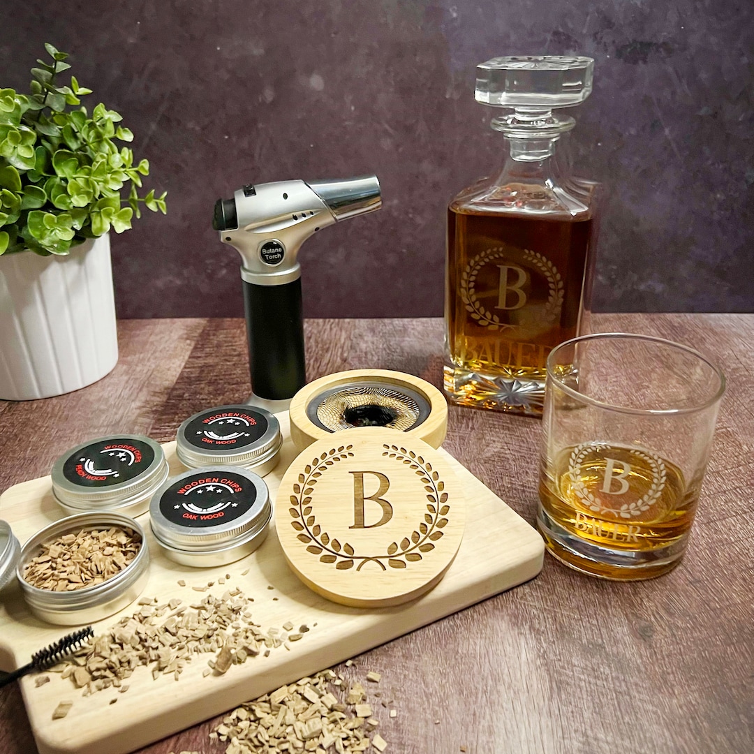 Personalized Whiskey Smoker Kit Custom Cocktail Smoker Whiskey Smoke ...