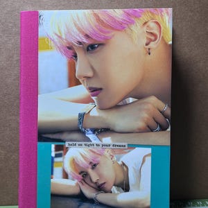 BTS J-Hope Collage A5 Custom Notebook