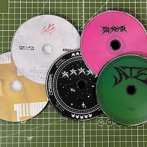Stray Kids Recycled CD Coasters