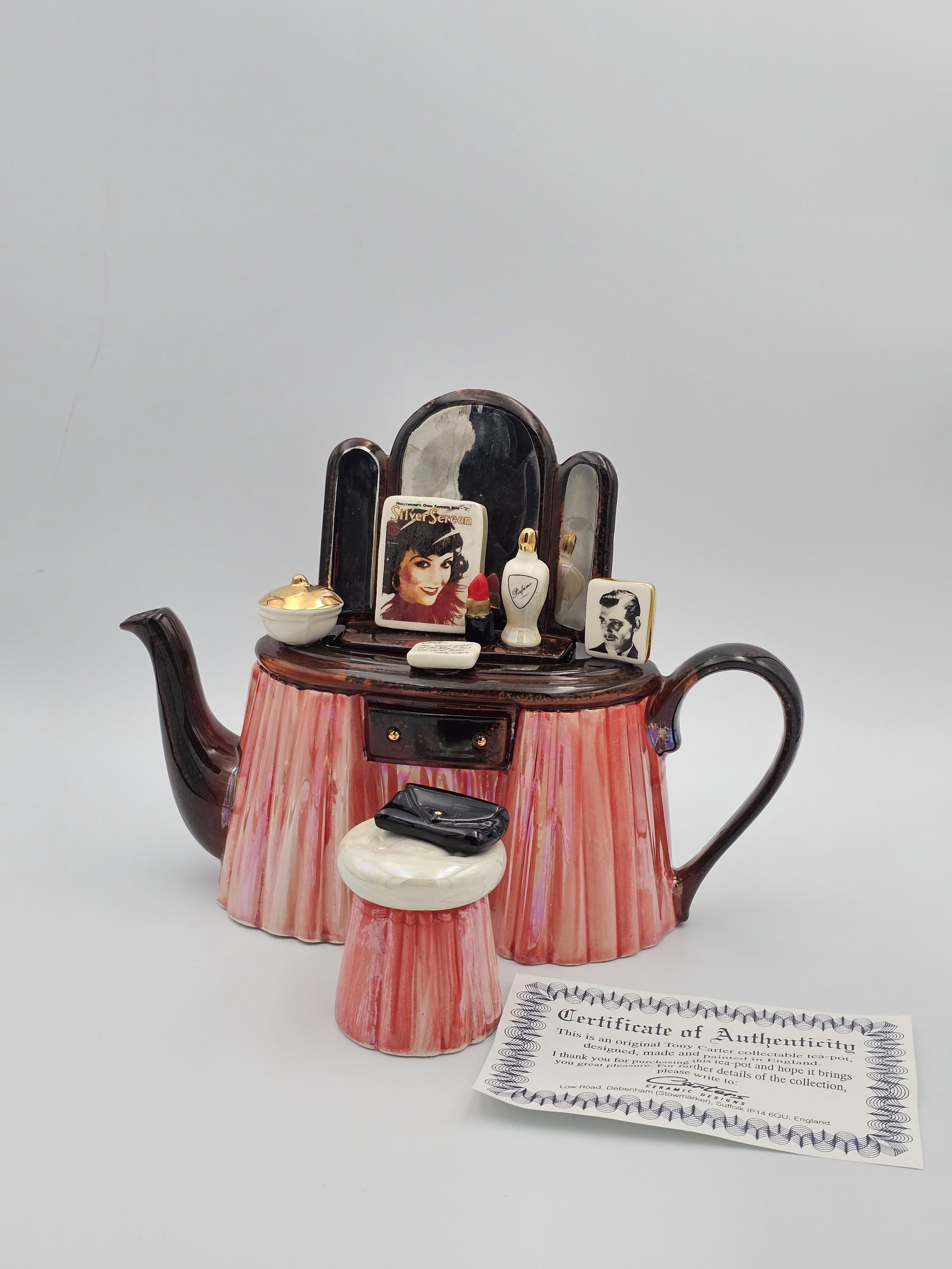 Tony Carter Collectible Teapots - Etsy