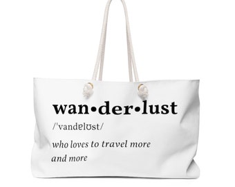 | de sac Wanderlust Weekender | de sac de week-end de voyage | de sac Weekender Sac de voyage