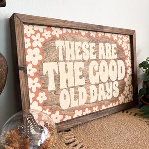 70s Wood Frame - Etsy