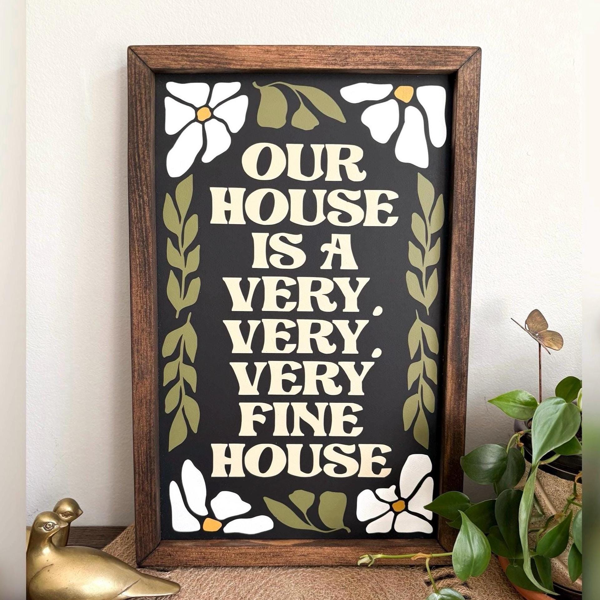 Our House Lyrics - Etsy