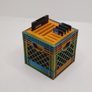 SD/Micro SD/USB Organizer Mini Crate / Storage / Desk Organizer / Office image 2