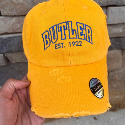 Pretty Poodle Butler Distressed Baseball Cap Sigma Gamma RHO Hat