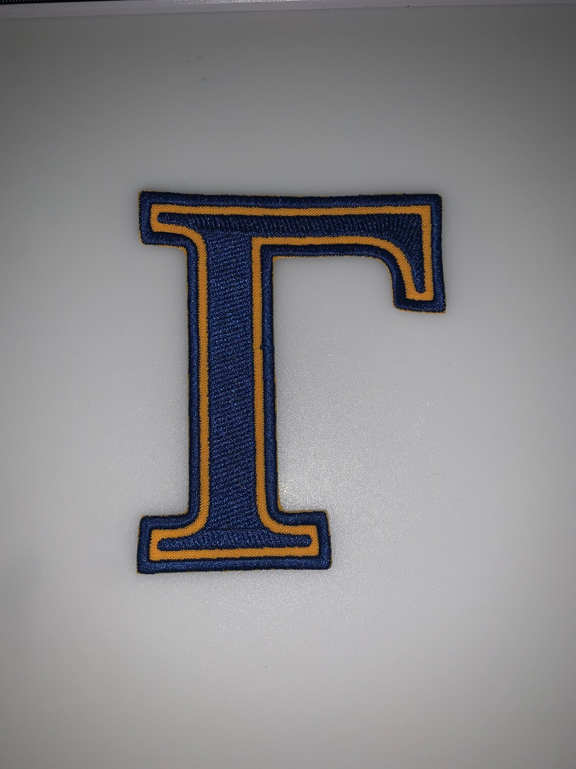 Greek Letter Patch 4 inch Iron on or Sew On Any Color Combo Etsy