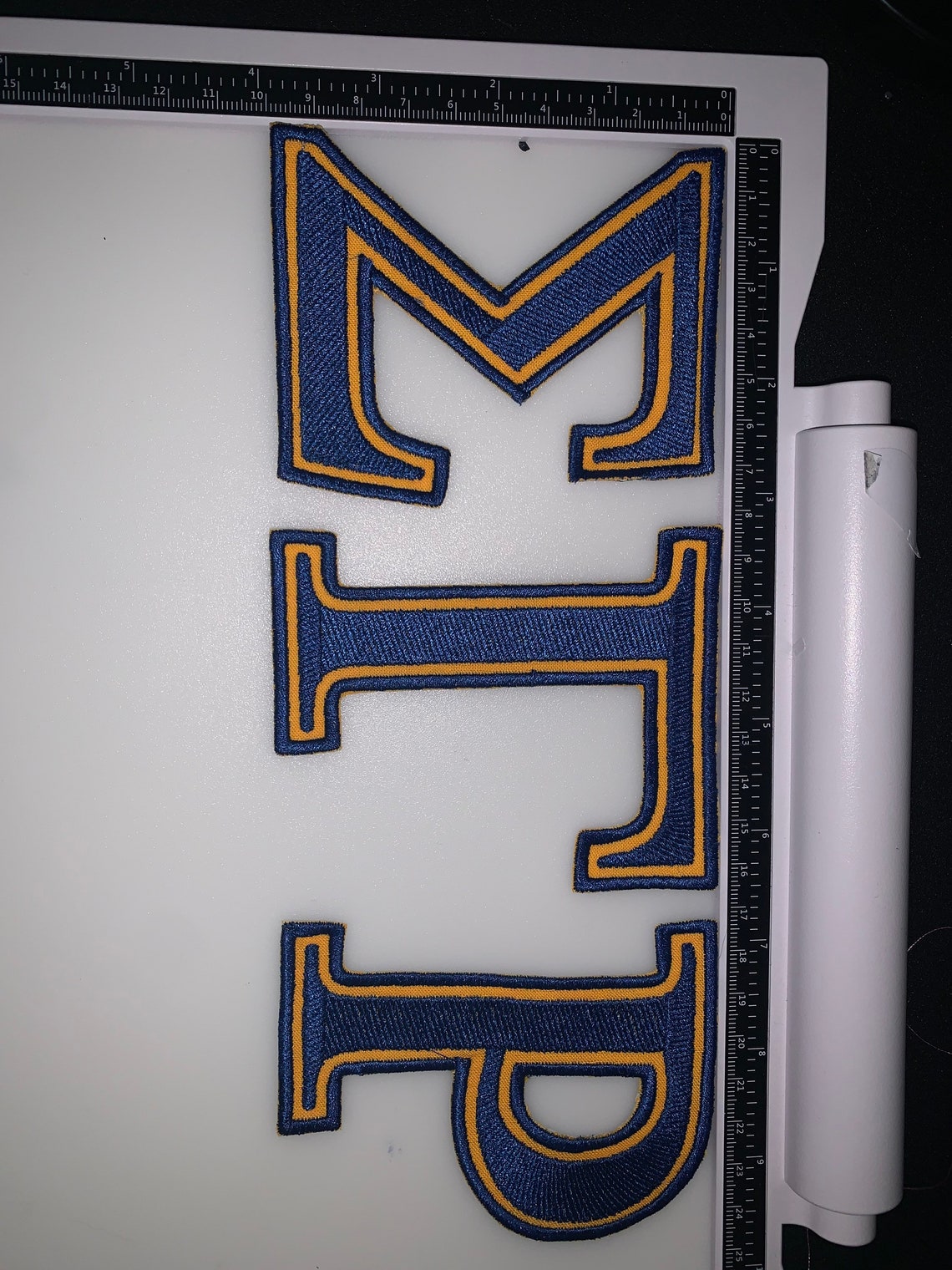 Greek Letter Patch 4 inch Iron on or Sew On Any Color Combo Etsy