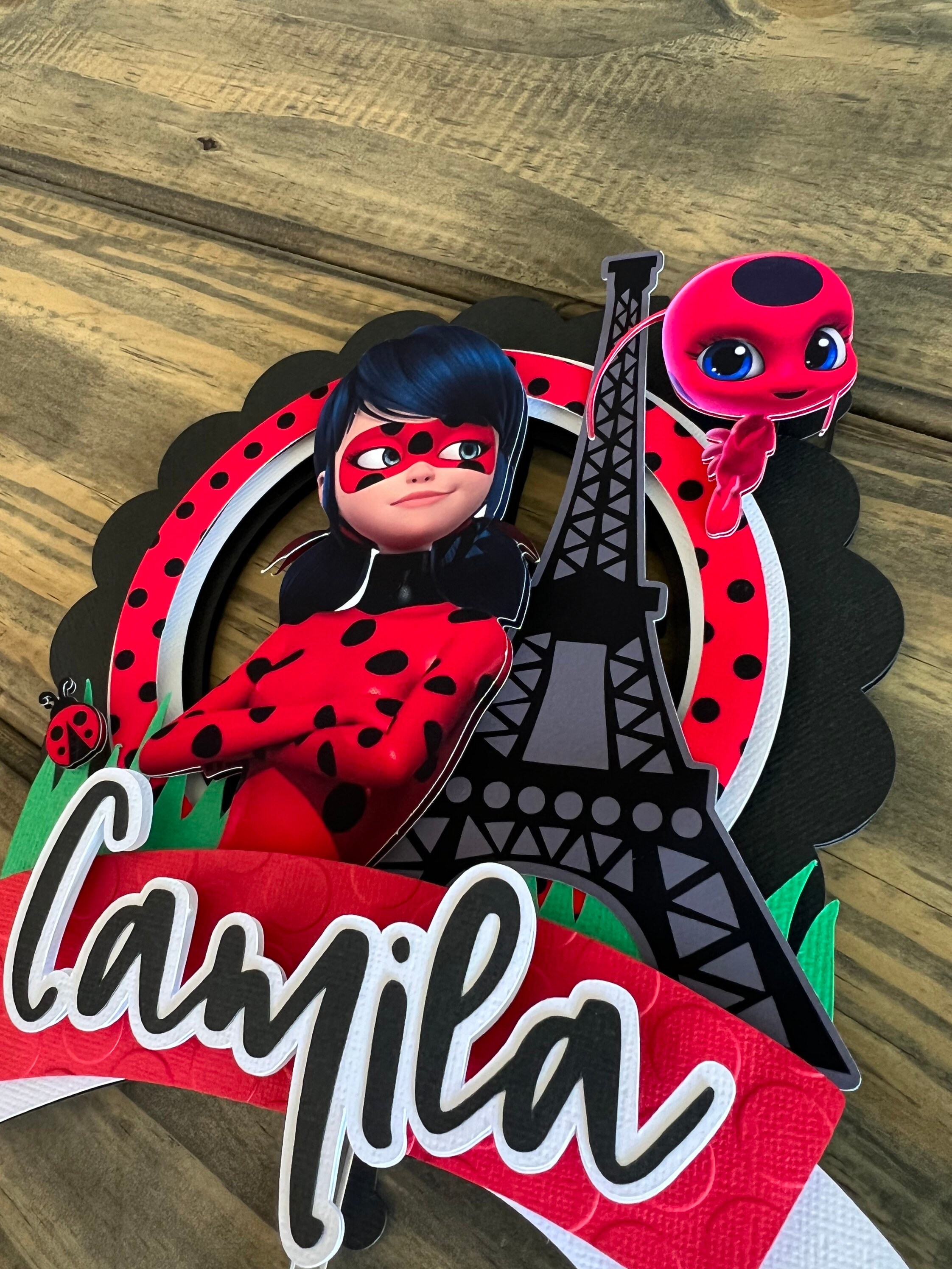 Total 37 Imagen Miraculous Ladybug Cupcake Toppers Viaterra mx