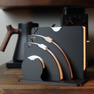 The Quad - Four-Slot Coffee Filter Holder
