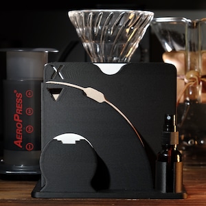 The Three-Piece - Three-Slot Coffee Filter Holder
