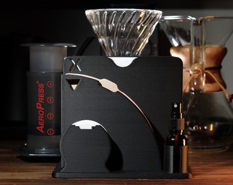 The Three-Piece - Three-Slot Coffee Filter Holder