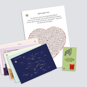 Riddle Set - BEGINNERS - Gift packaging Riddle Gift Escape Game for your gift
