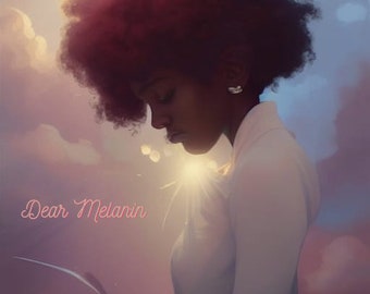 Querida Melanin Impresión digital/Arte descargable/Decoración de arte de pared/Arte melanina/Arte gráfico/Descarga instantánea/Descarga digital/Impresión digital