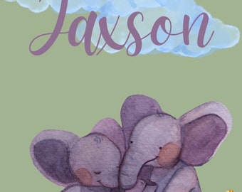 Adorable paquete de impresiones de animales para bebés / Conjunto de arte de pared de guardería / Descarga digital instantánea